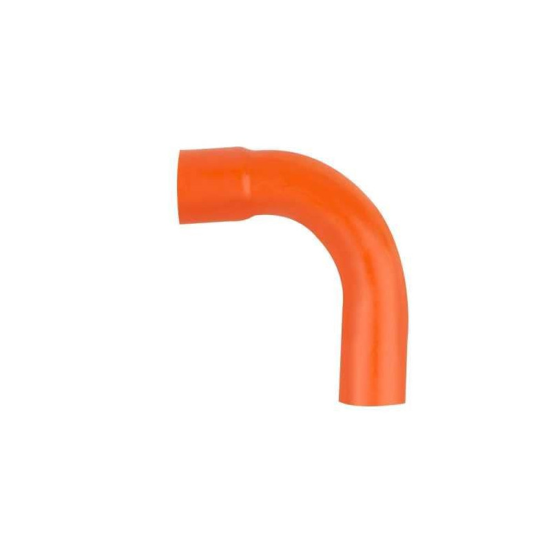 CURVA PVC NARANJA 25MM 3/4" 90º